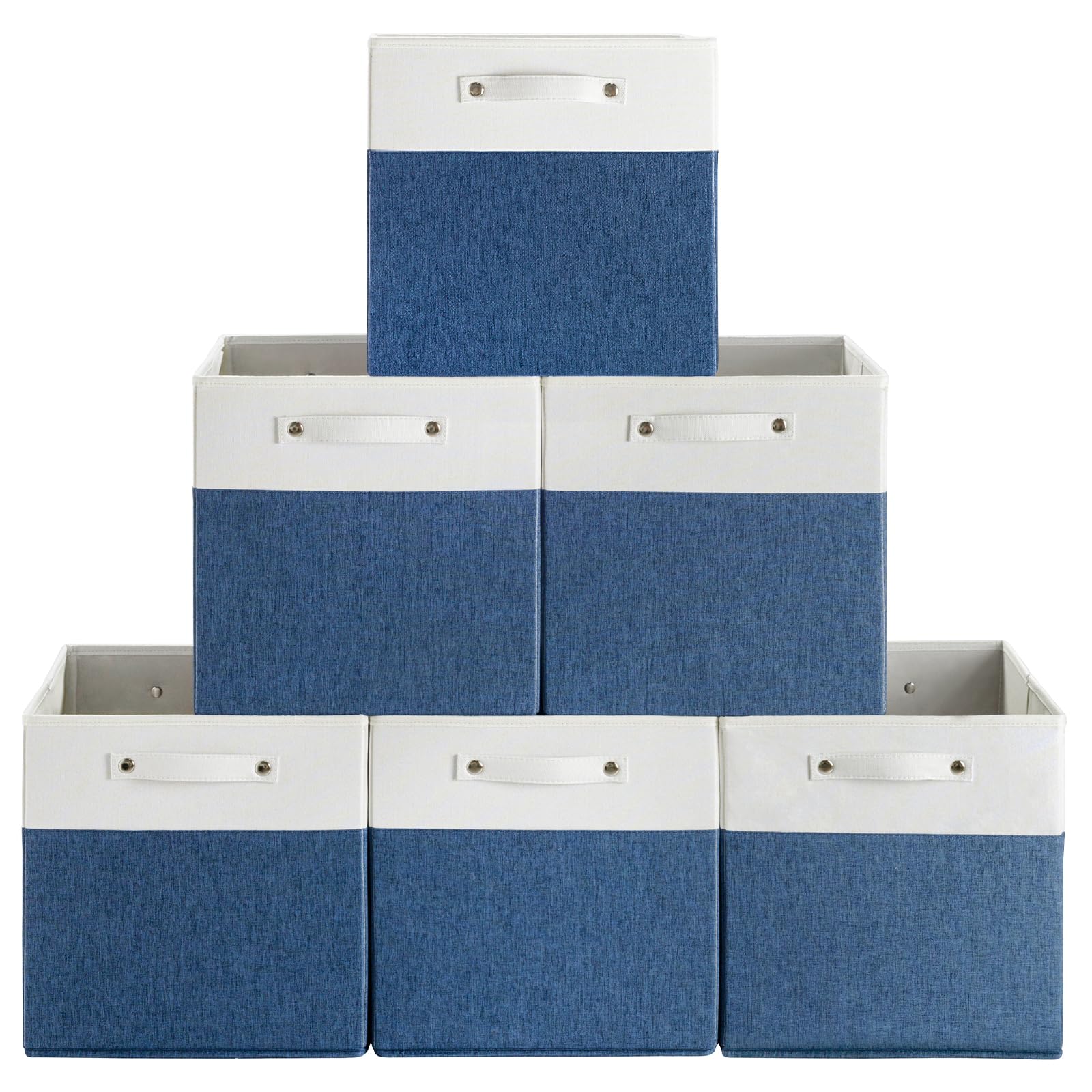 13x13x13 Storage Cube Bins 6 Pack