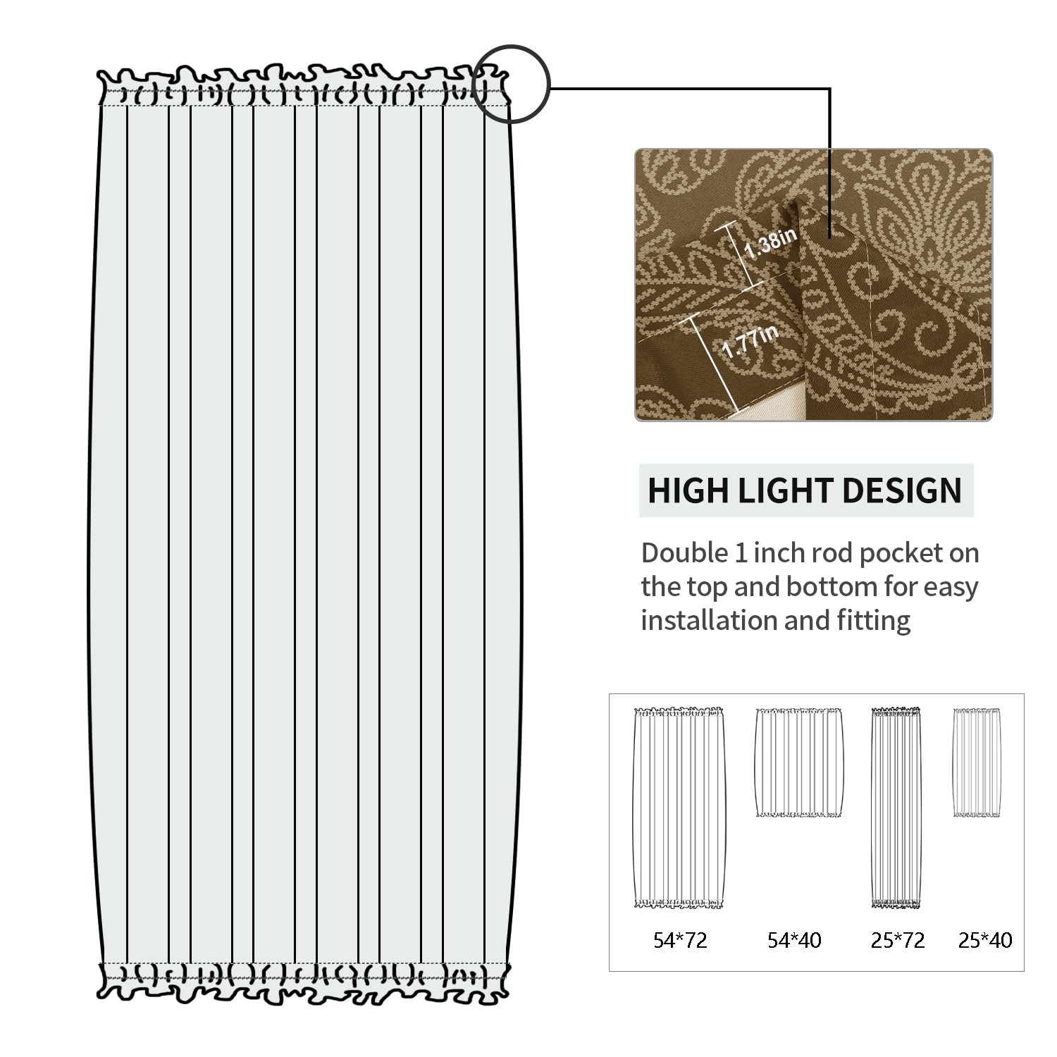 French Door Curtains