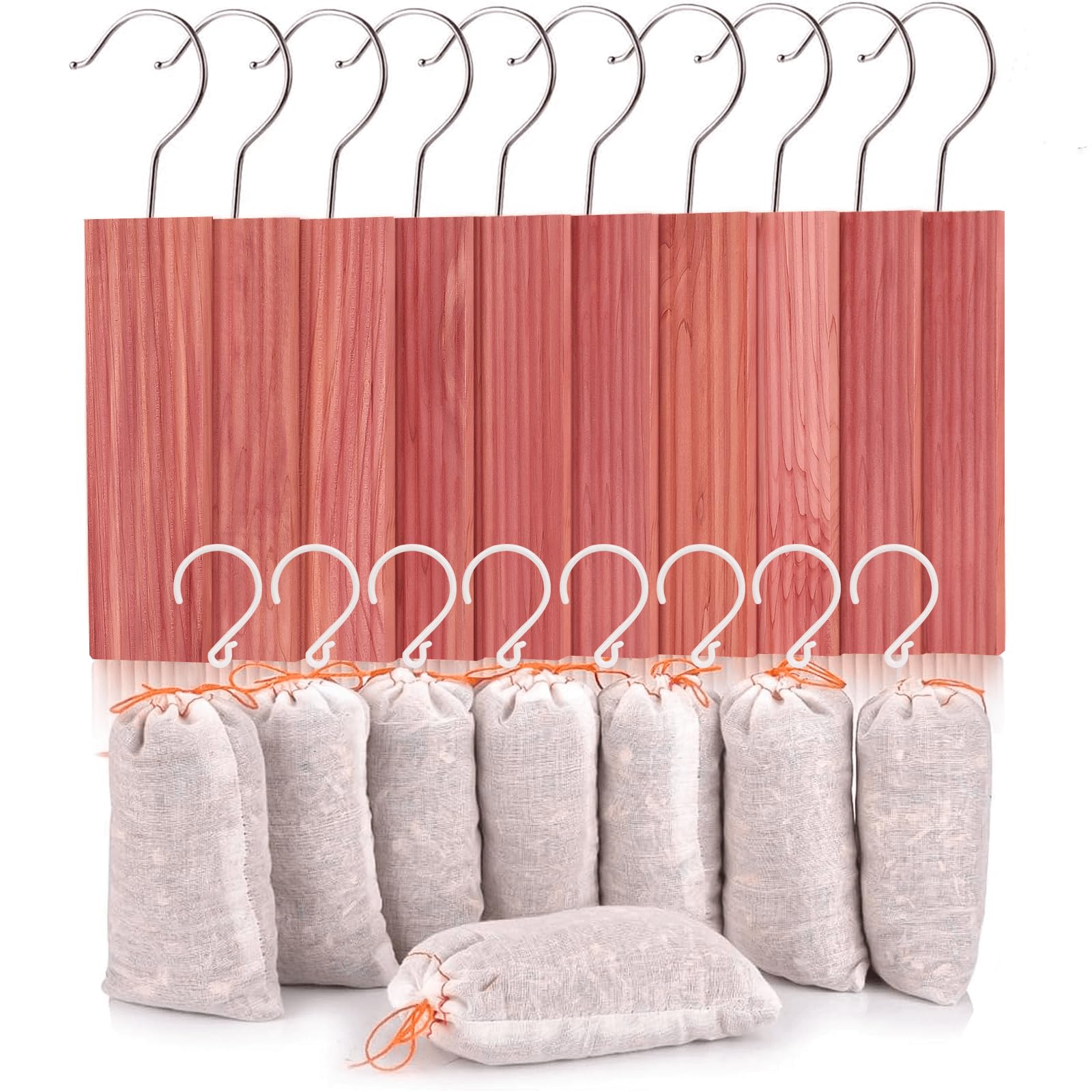 Cedar Blocks Cedar Hang Ups for Clothes Storage (18 Count)
