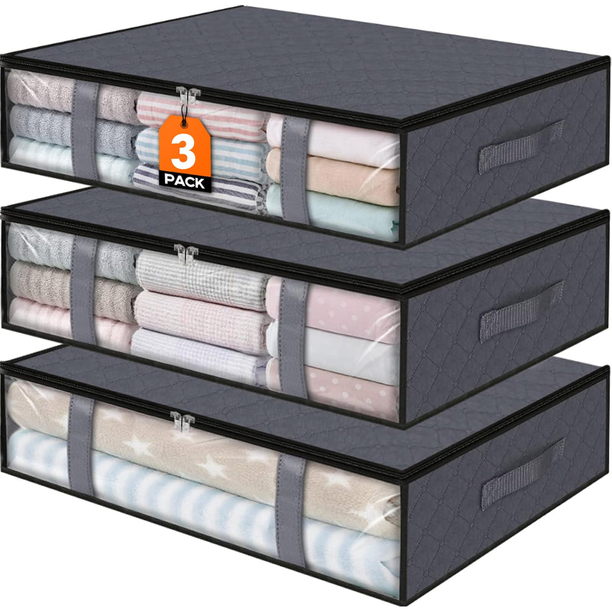 Under Bed Storage Bags (3 Count)