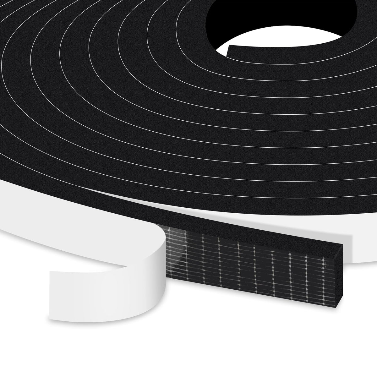 Strong Adhesive Weather Stripping Door Seal Strip (33 Foot)