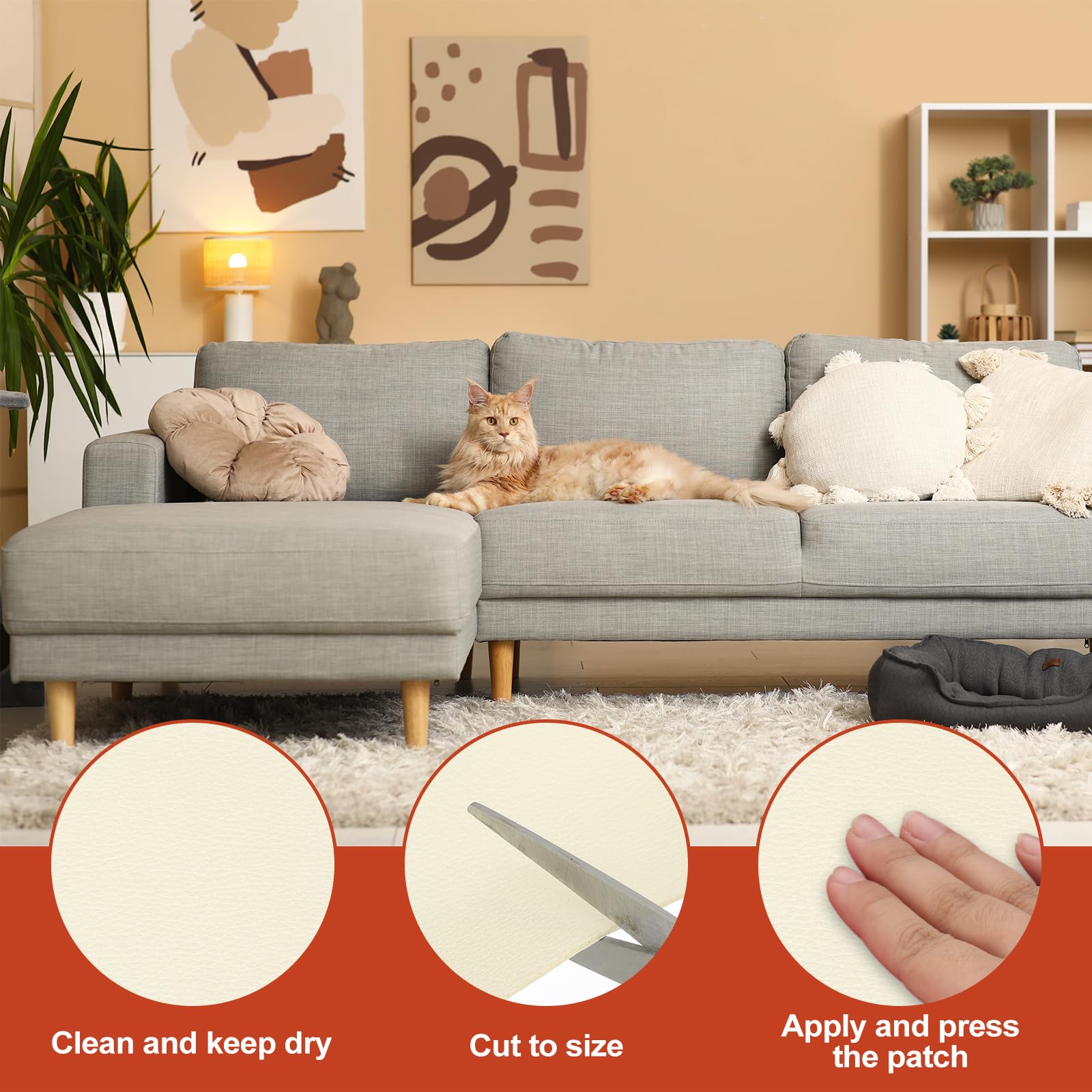 Leather Patches Tape for Furniture