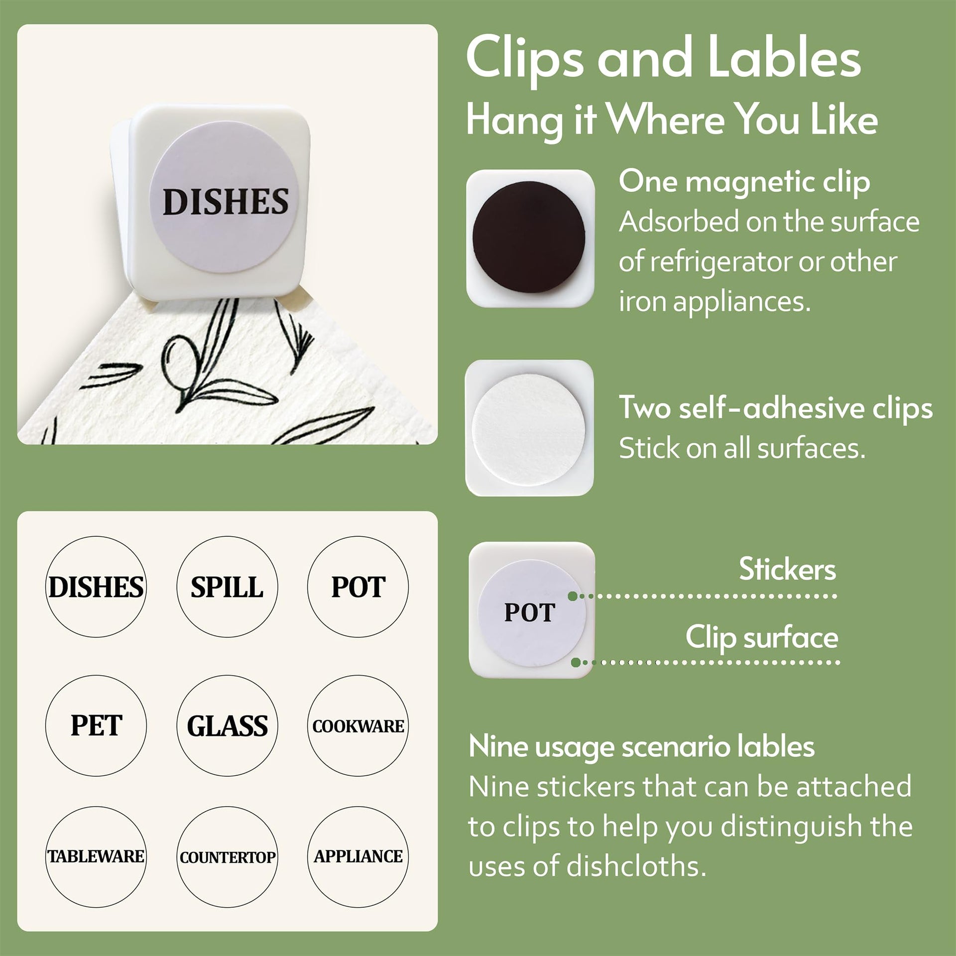 Swedish Dishcloths for Kitchen (8 Count)