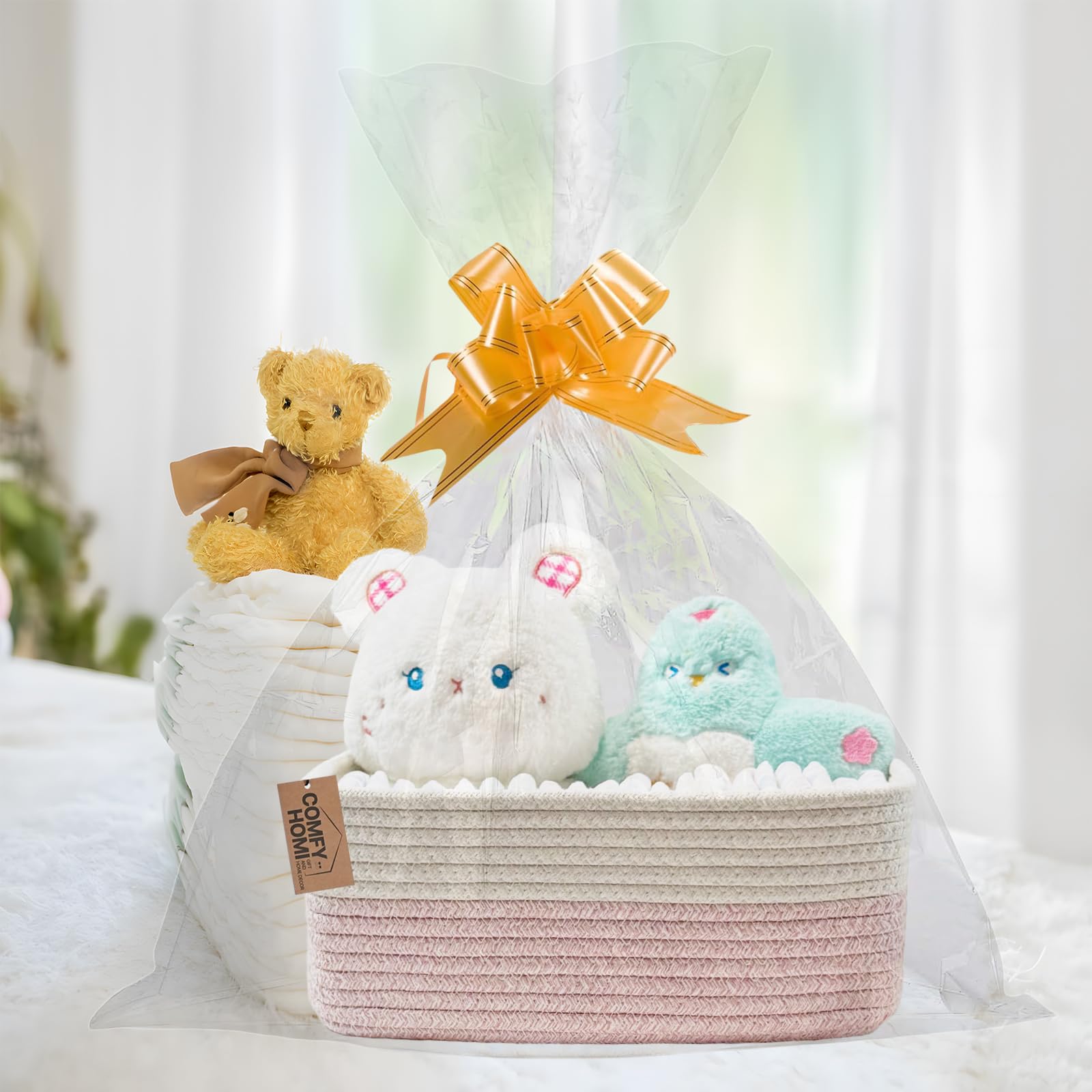 COMFY HOMI 11.5"x7.5"x4.7" Storage Baskets for Organizing (3 Count)