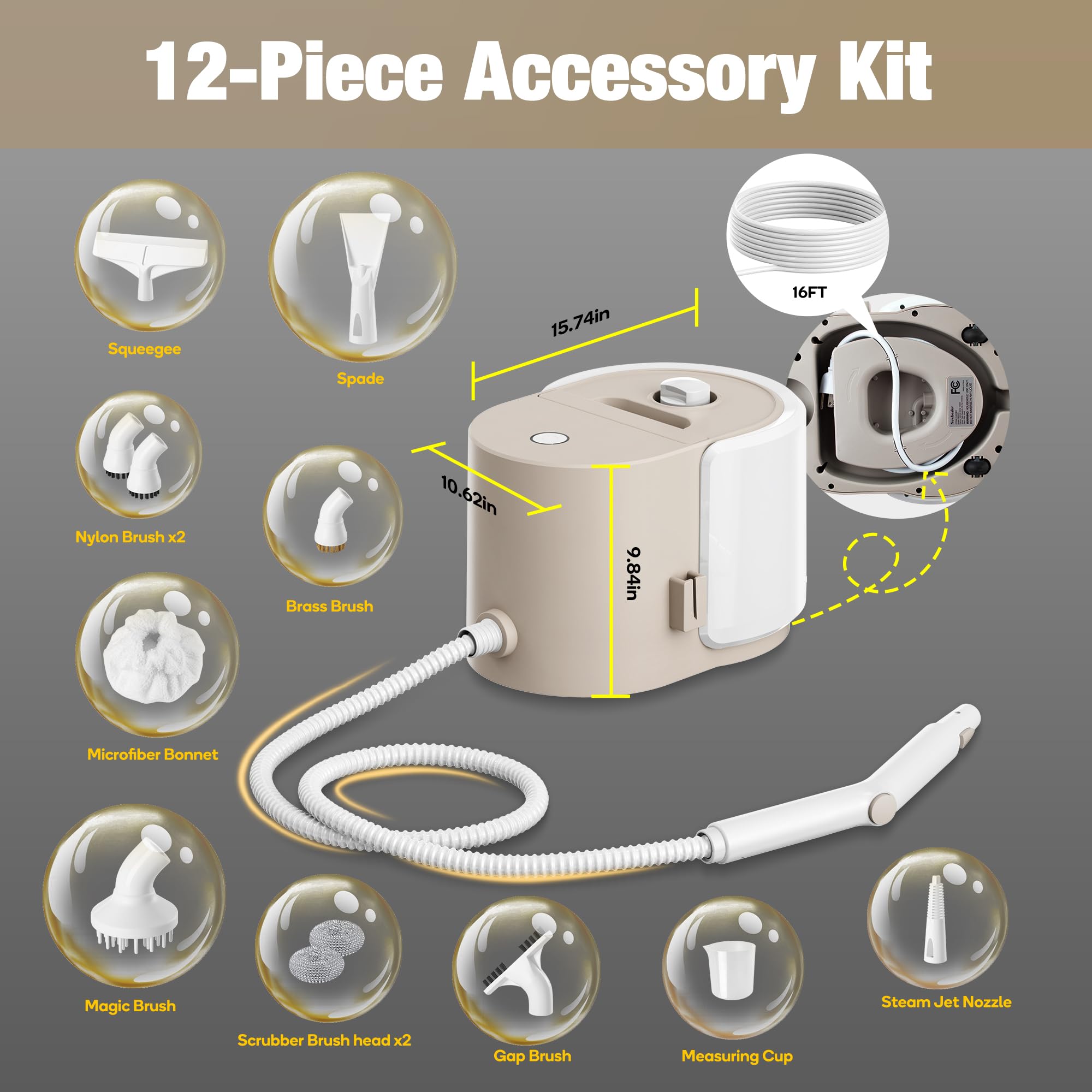 Heavy Duty Steam Cleaner