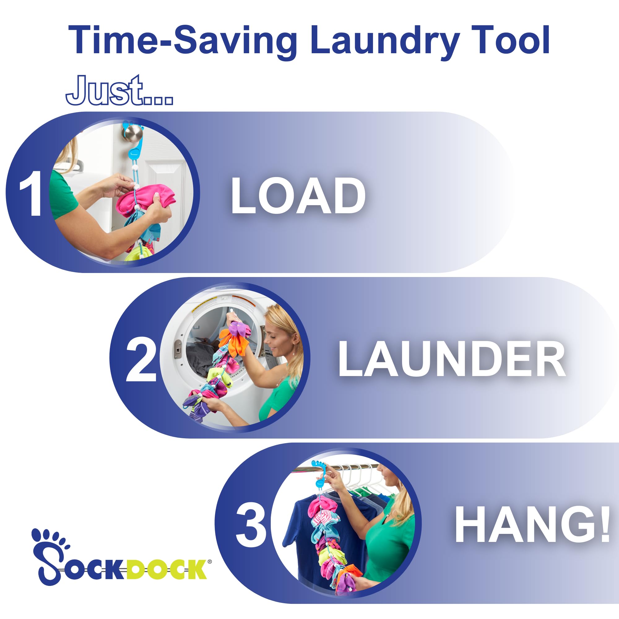 Sock Laundry Solution for Washing Drying & Storing Socks in Pairs