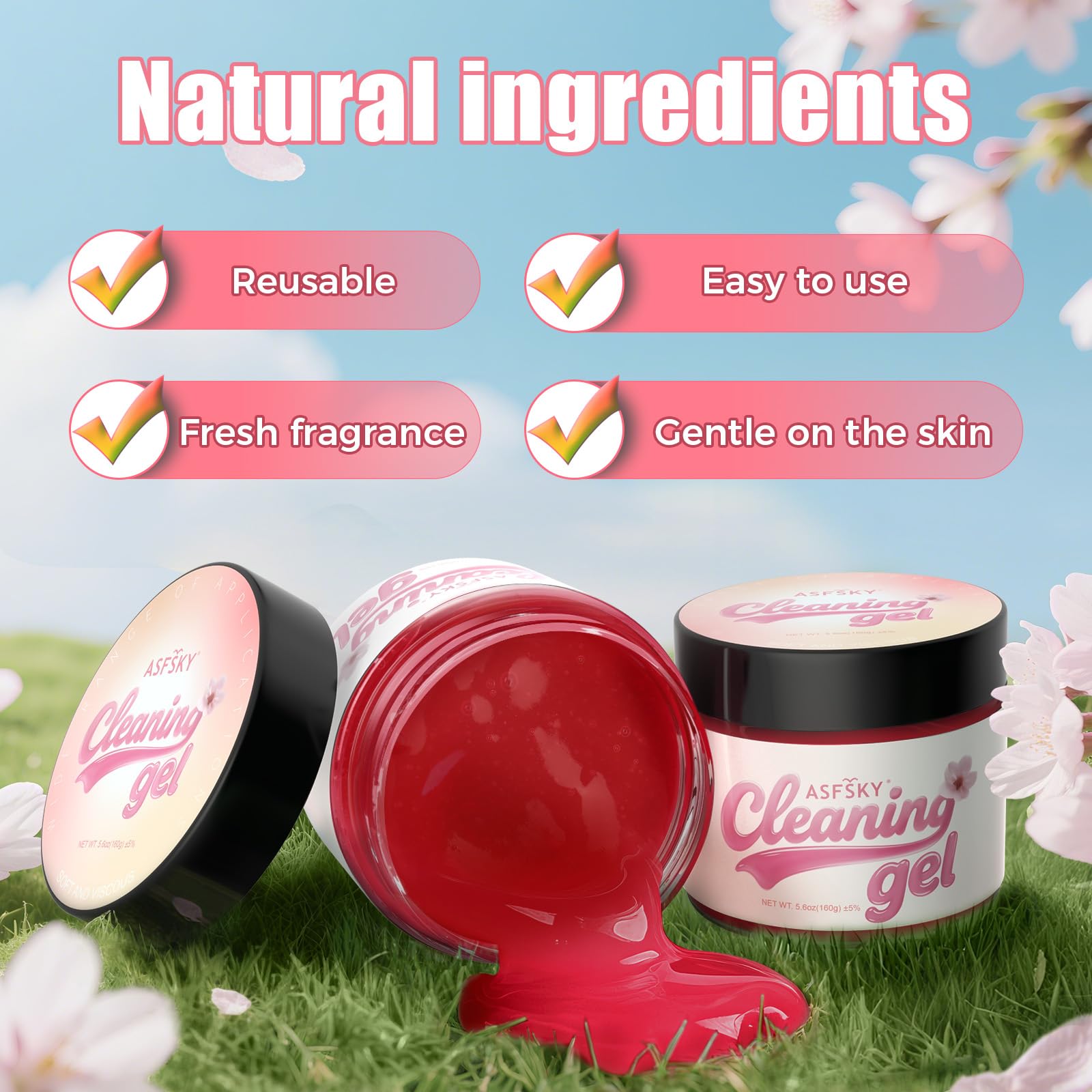 Car Cleaning Gel Cleaning Putty Universal Cleaning Gel Sakura