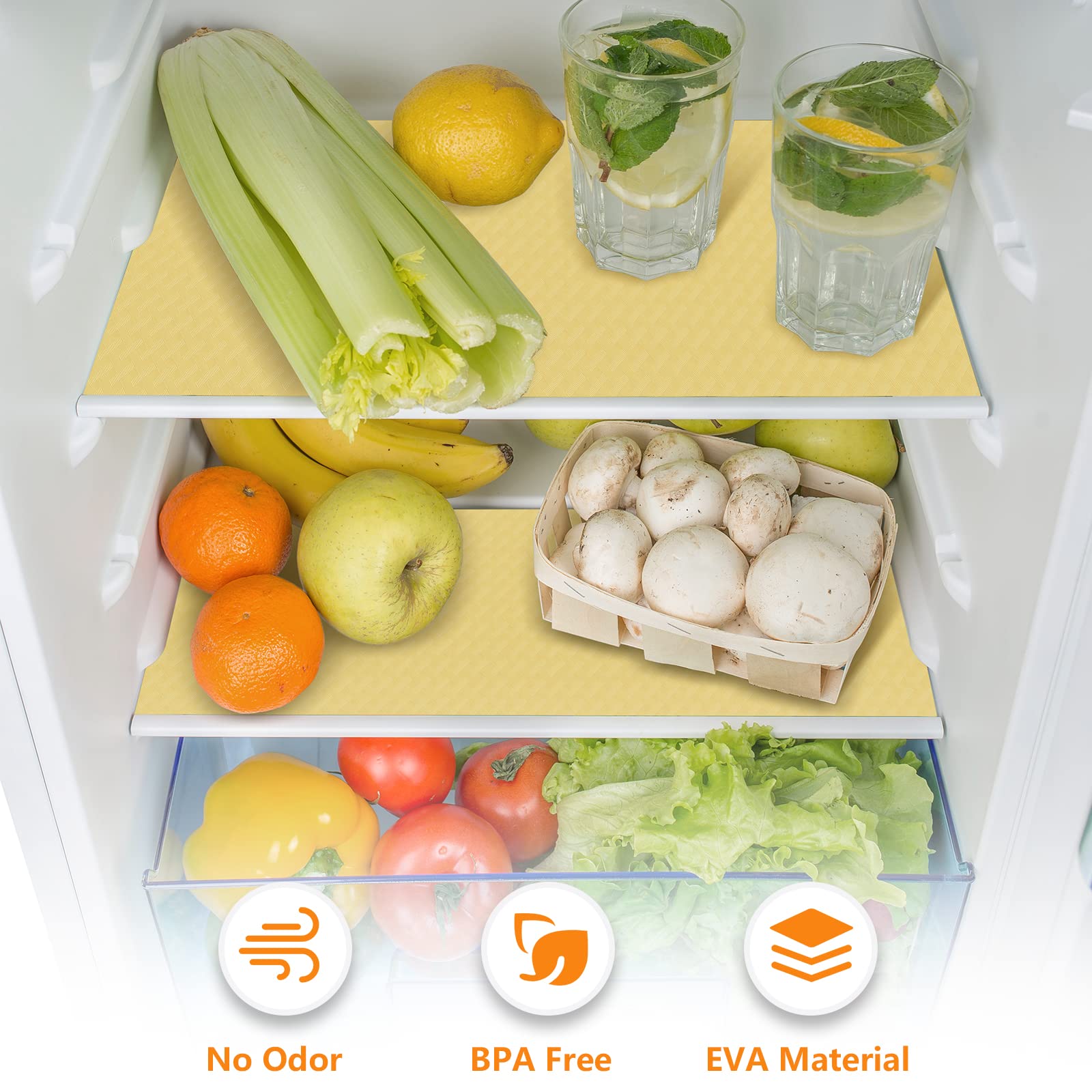 Shelf Liners for Kitchen Cabinets