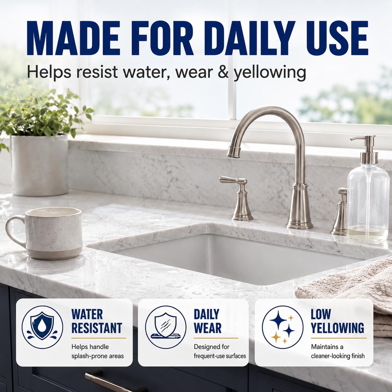 Quartz Countertop Repair Kit Color Match (2.9983 Ounce)