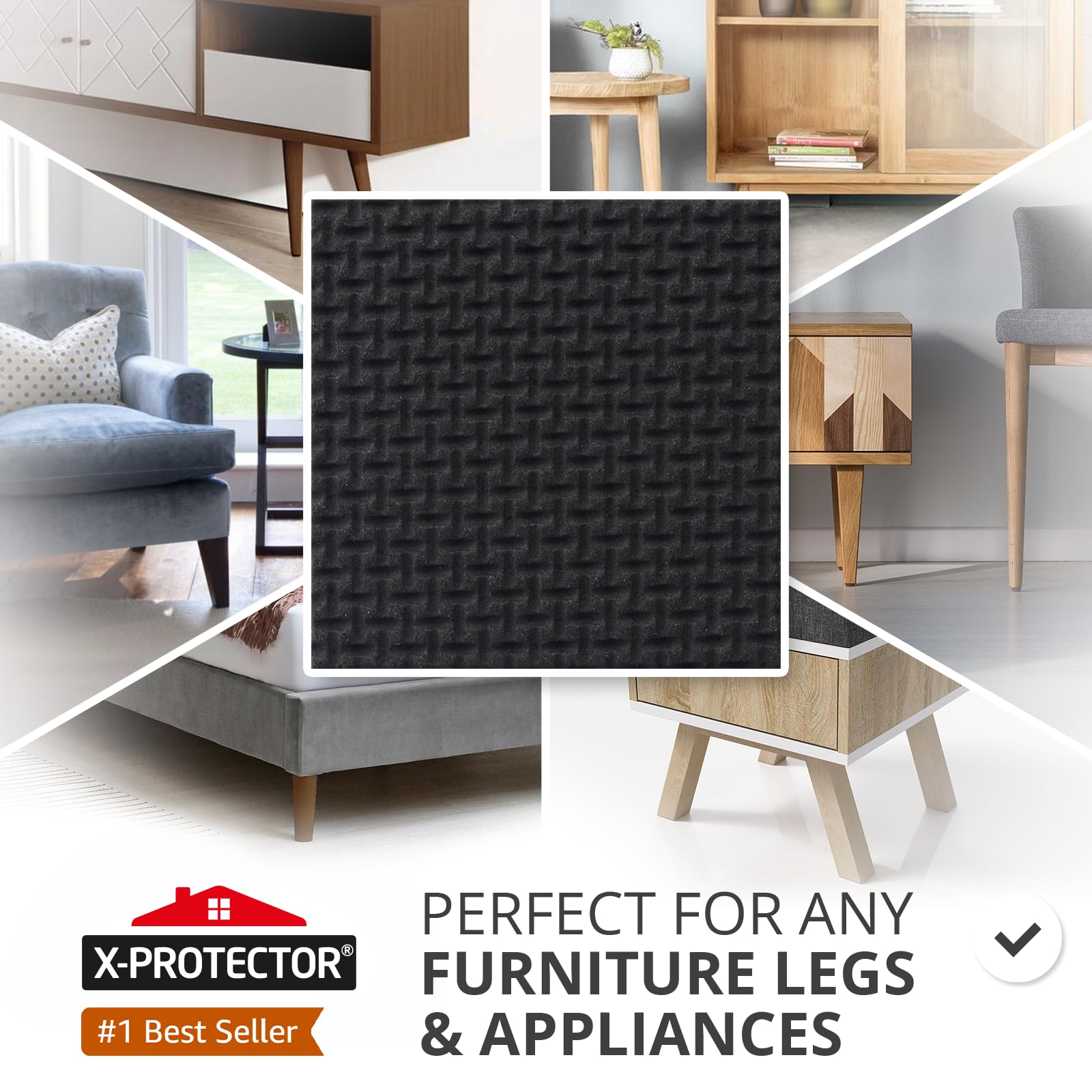 Non Slip Furniture Pads (12 Count)