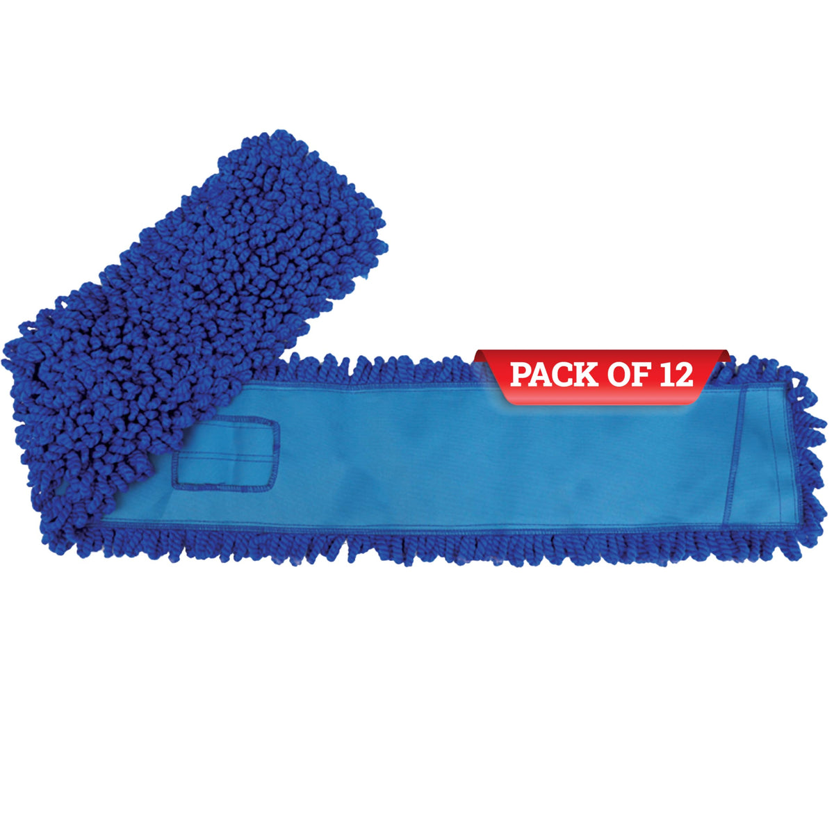 48" Microfiber Dust Mop Head Replacement (12 Count) - ModHome Supplies