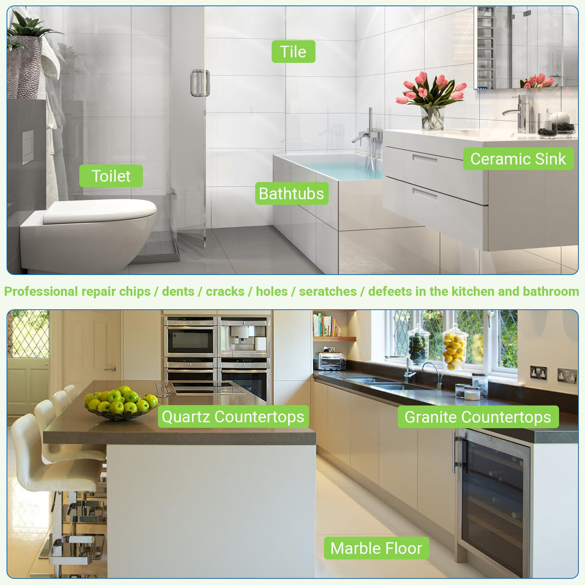 Tub Repair Porcelain Repair Kit