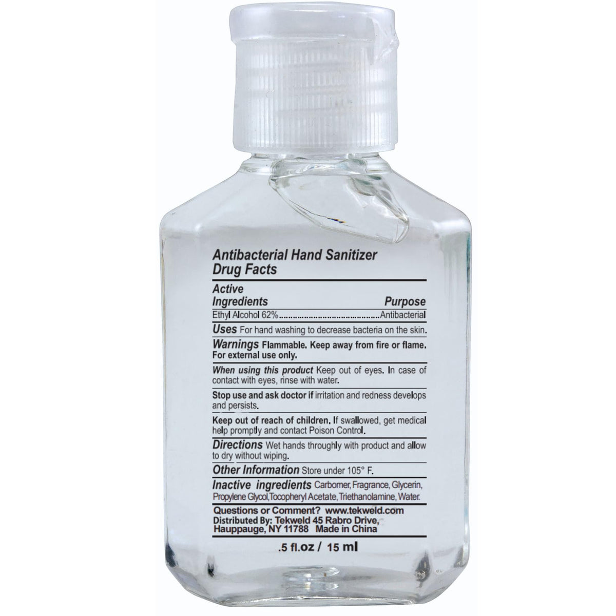 Advanced Hand Sanitizer Gel with Aloe Vera (3 Fl Oz)
