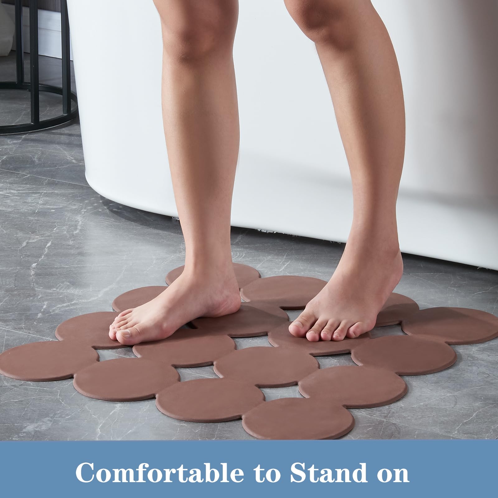 Square Shower Mat Nonslip