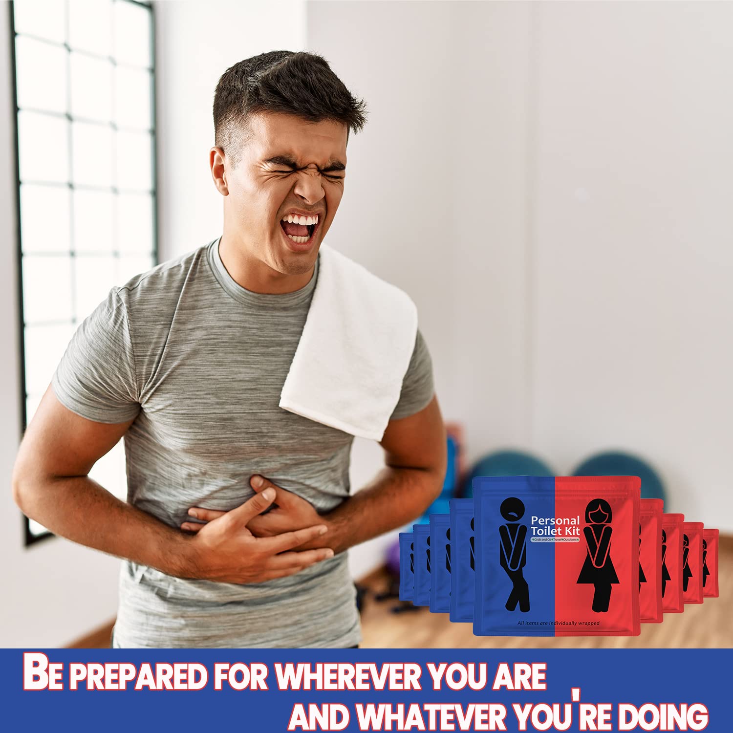 Personal Toilet Kit To Go (10 Count)