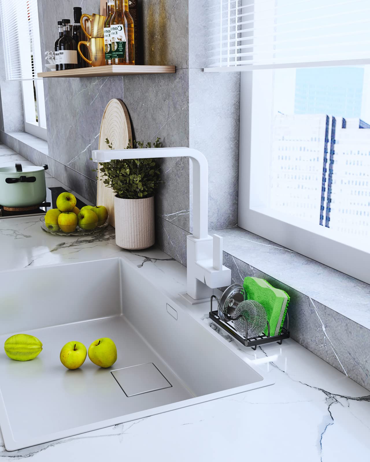 Sponge Holder for Kitchen Sink