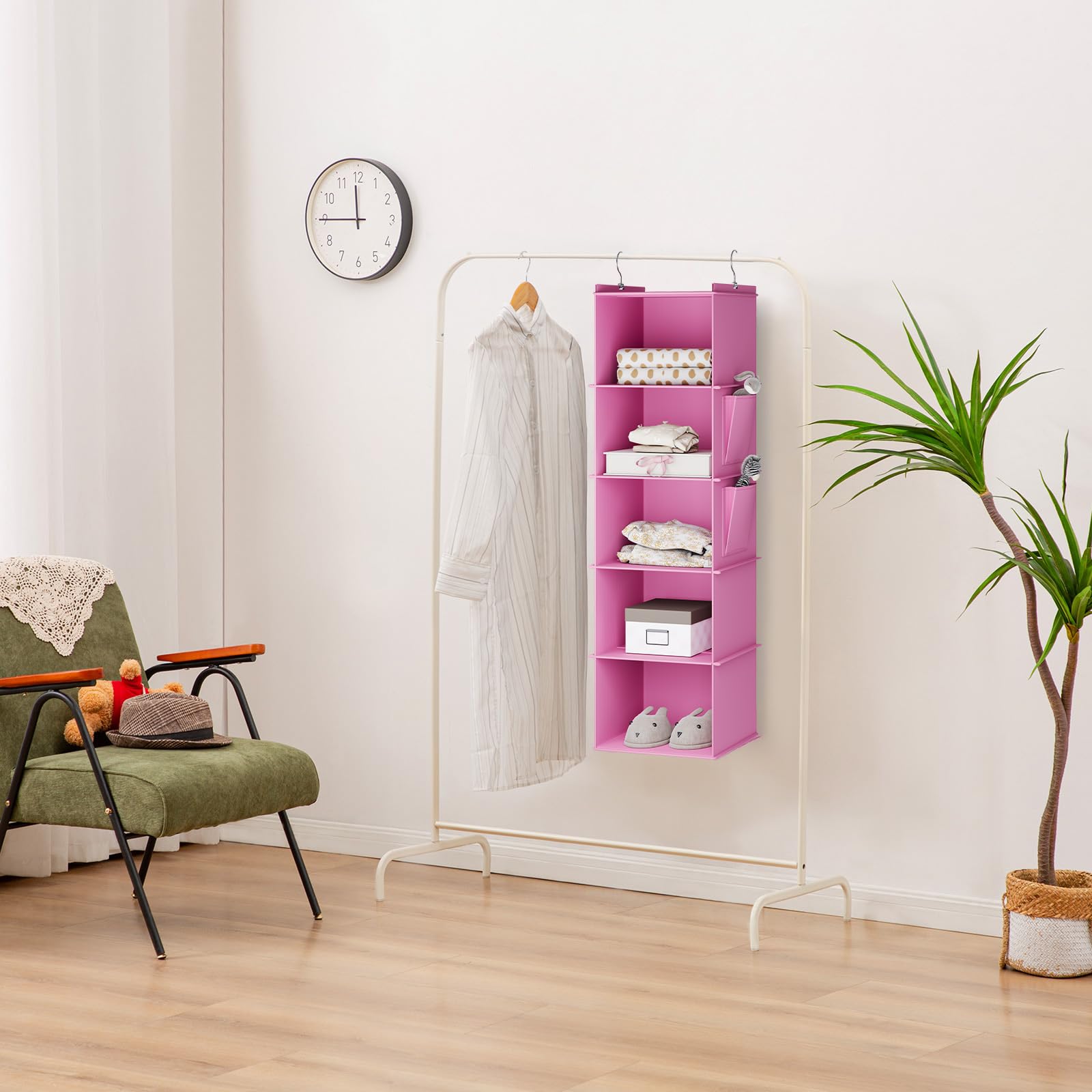 Hanging Closet Organizer and Storage (5 Count)