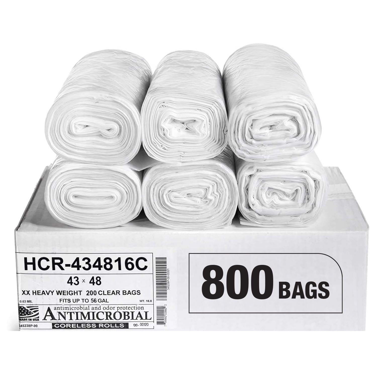 56 Gallon 16 Micron (800 Count)