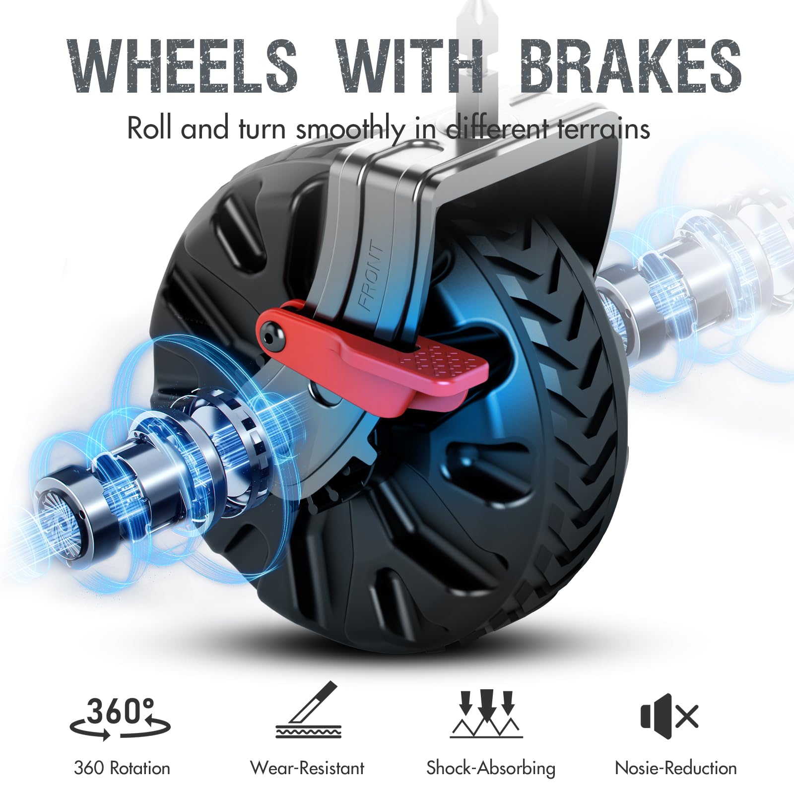Collapsible Wagon with Brakes