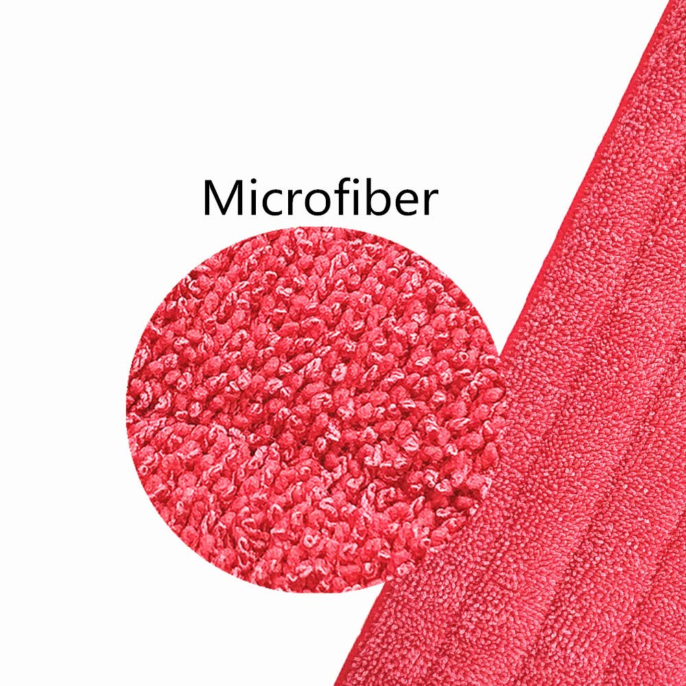 Microfiber Mop Replacement Pads for Wet (6 Count)