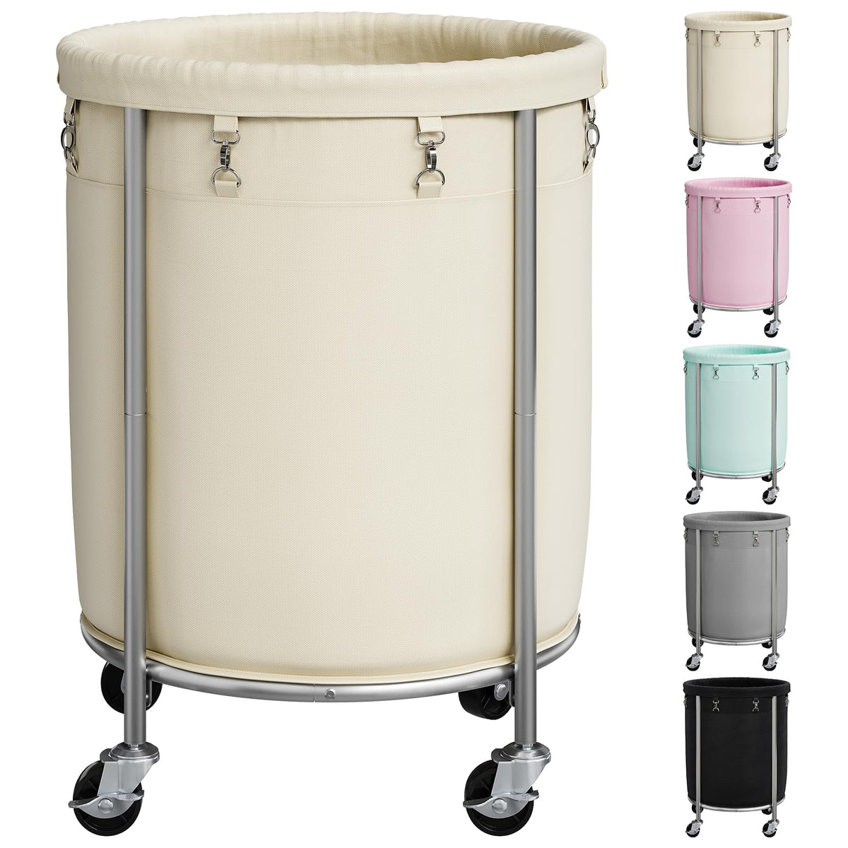 Laundry Basket with Wheels