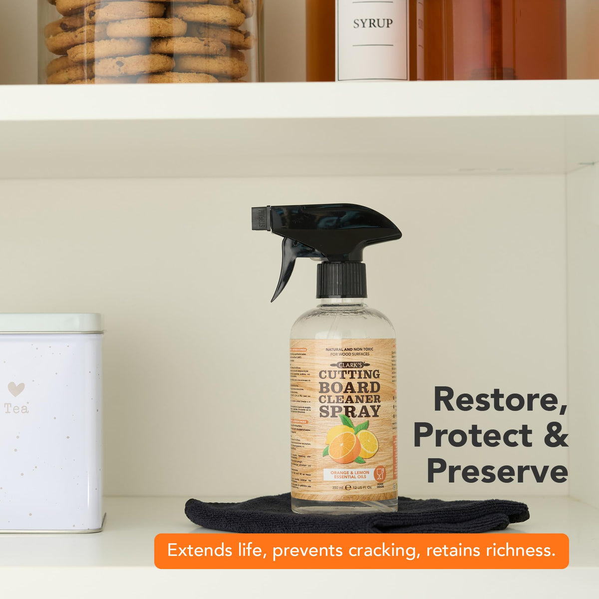Cutting Board Spray Cleaner 12 oz (2 Count)