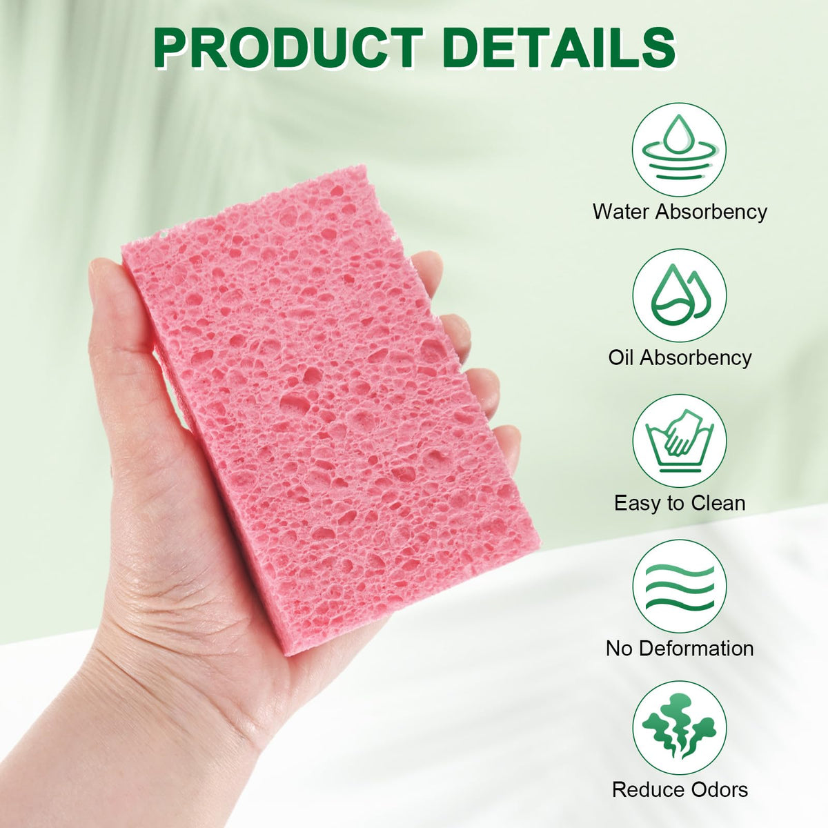 6 Pack Kitchen Sponges (6 Count)