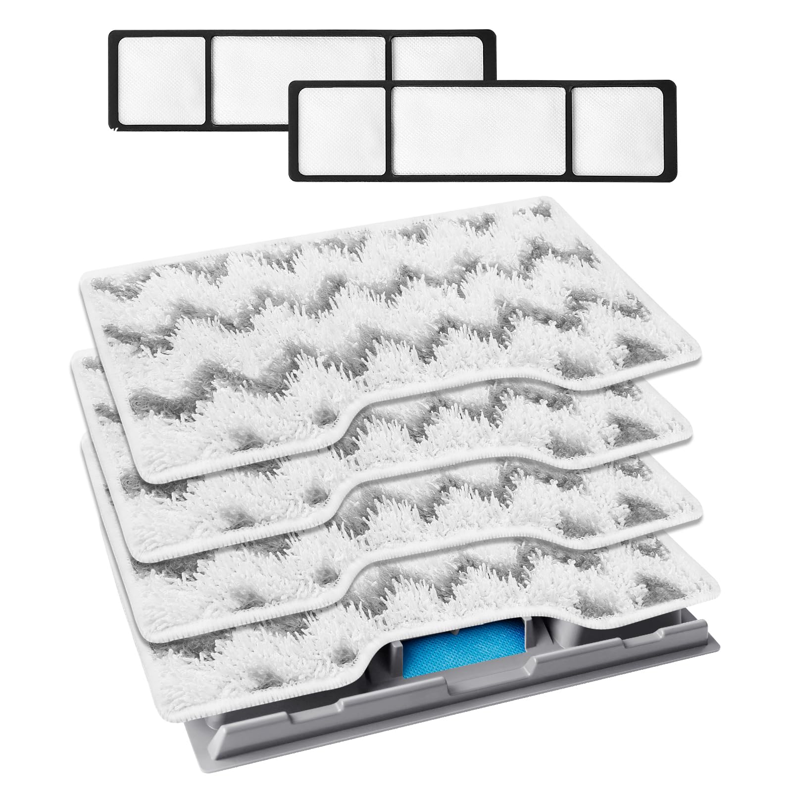 Reusable Mop Replacement Pads Compatible with Shark Vacmop VM252 (7 Count)