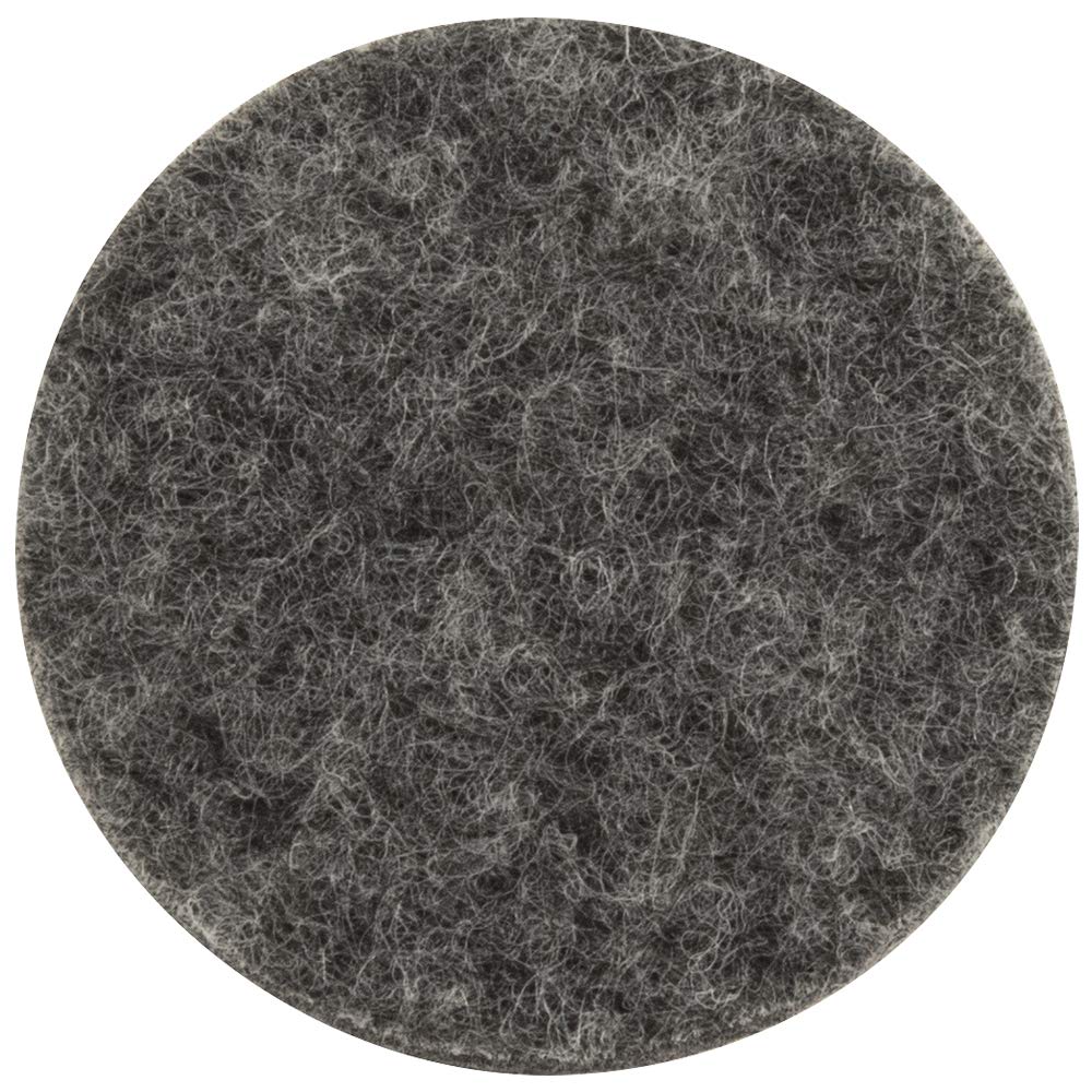 1 1 2" Round Heavy Duty Felt Furniture Pads for Effortless Moving and Surface Protection Across Hardwood (24 Count)