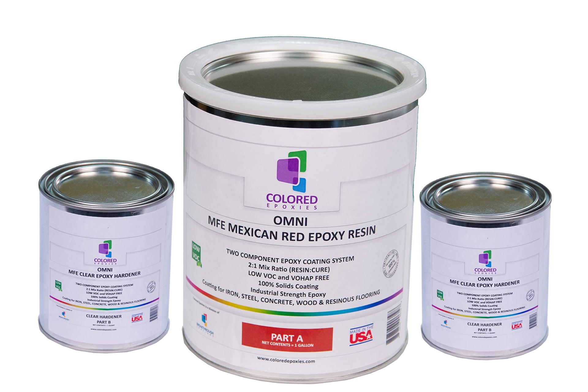 Mexican Red Epoxy Resin for Bar Tops (1920 Fl Oz)