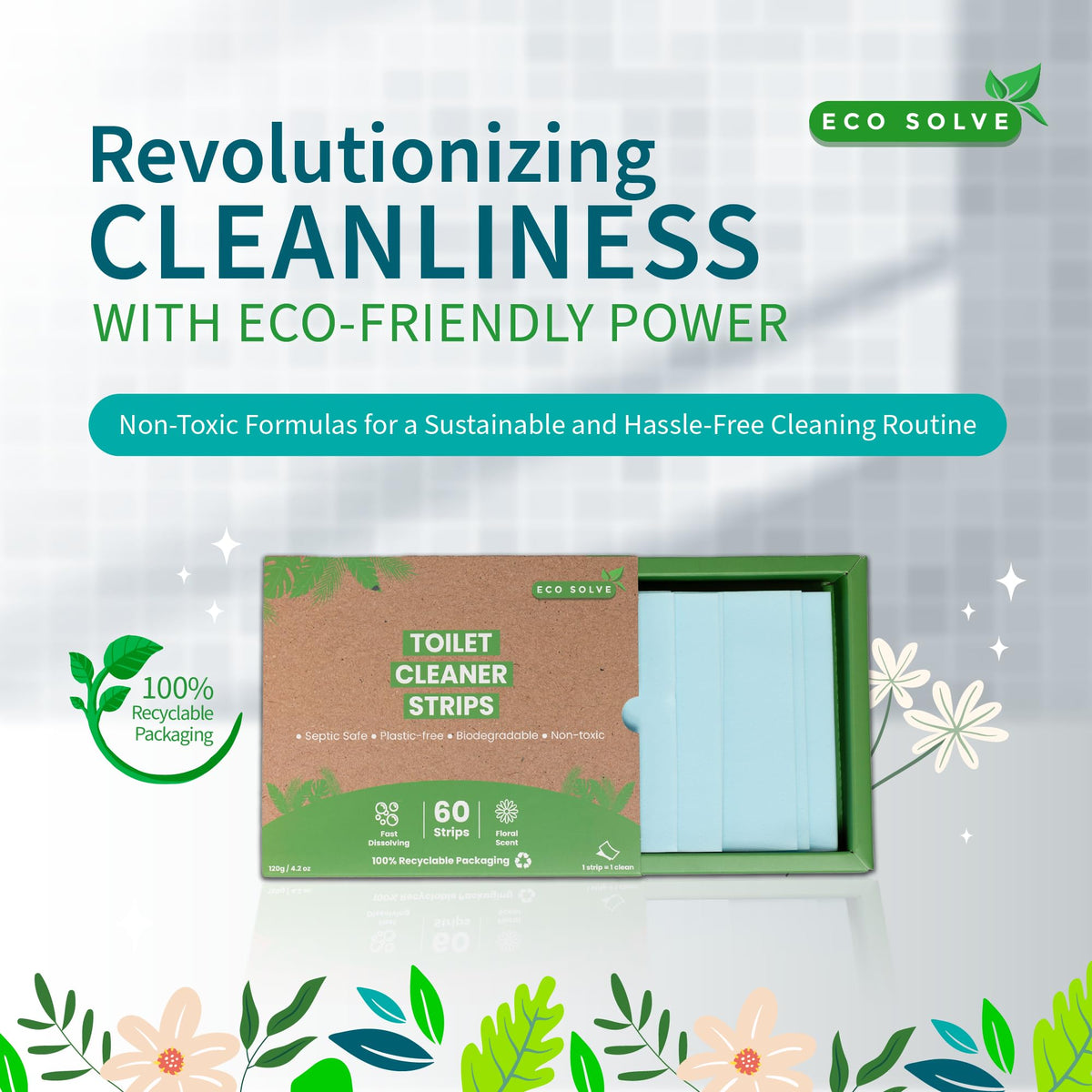 Toilet Bowl Cleaner Strips (180 Count)