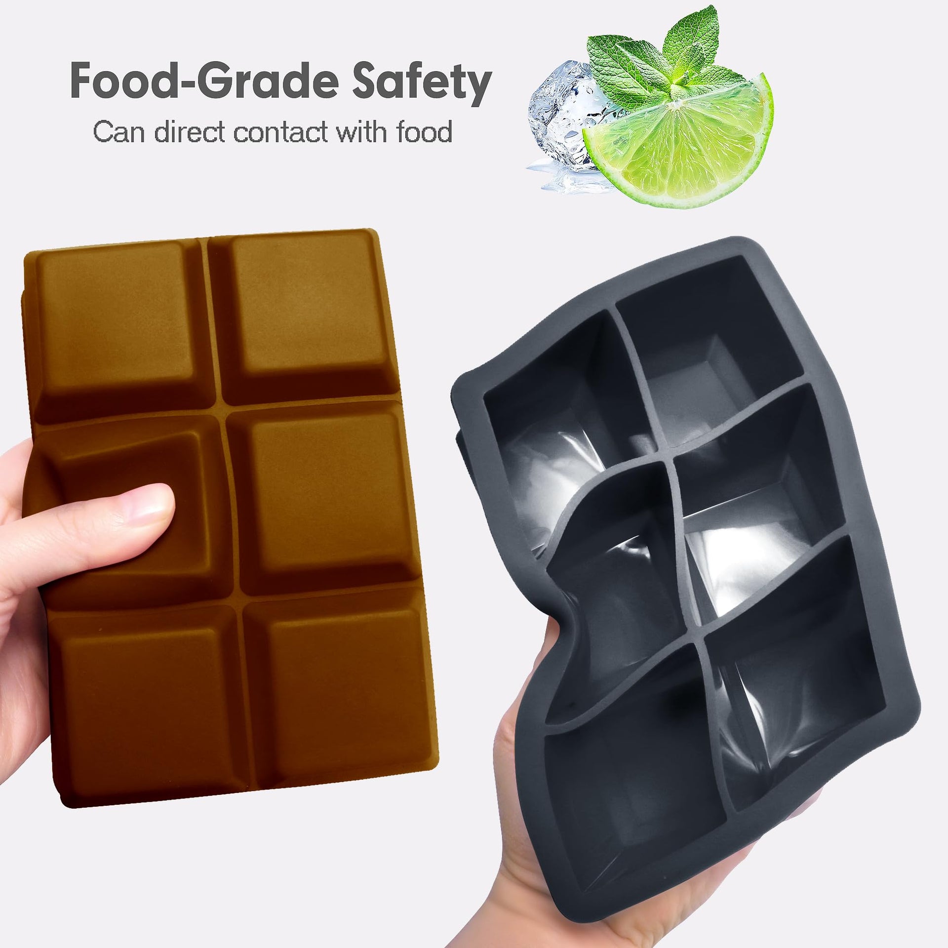 Silicone Ice Cube Trays with Lids (12.99 Count)