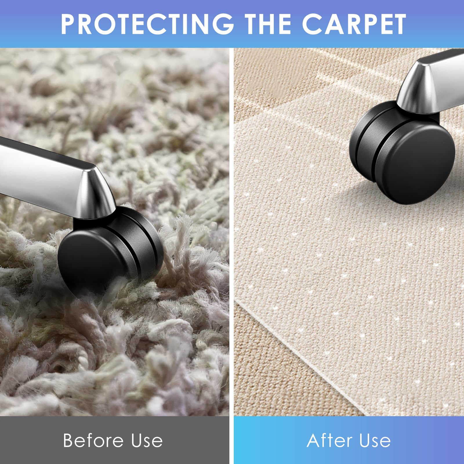 Office Chair Mat for Carpeted Floors