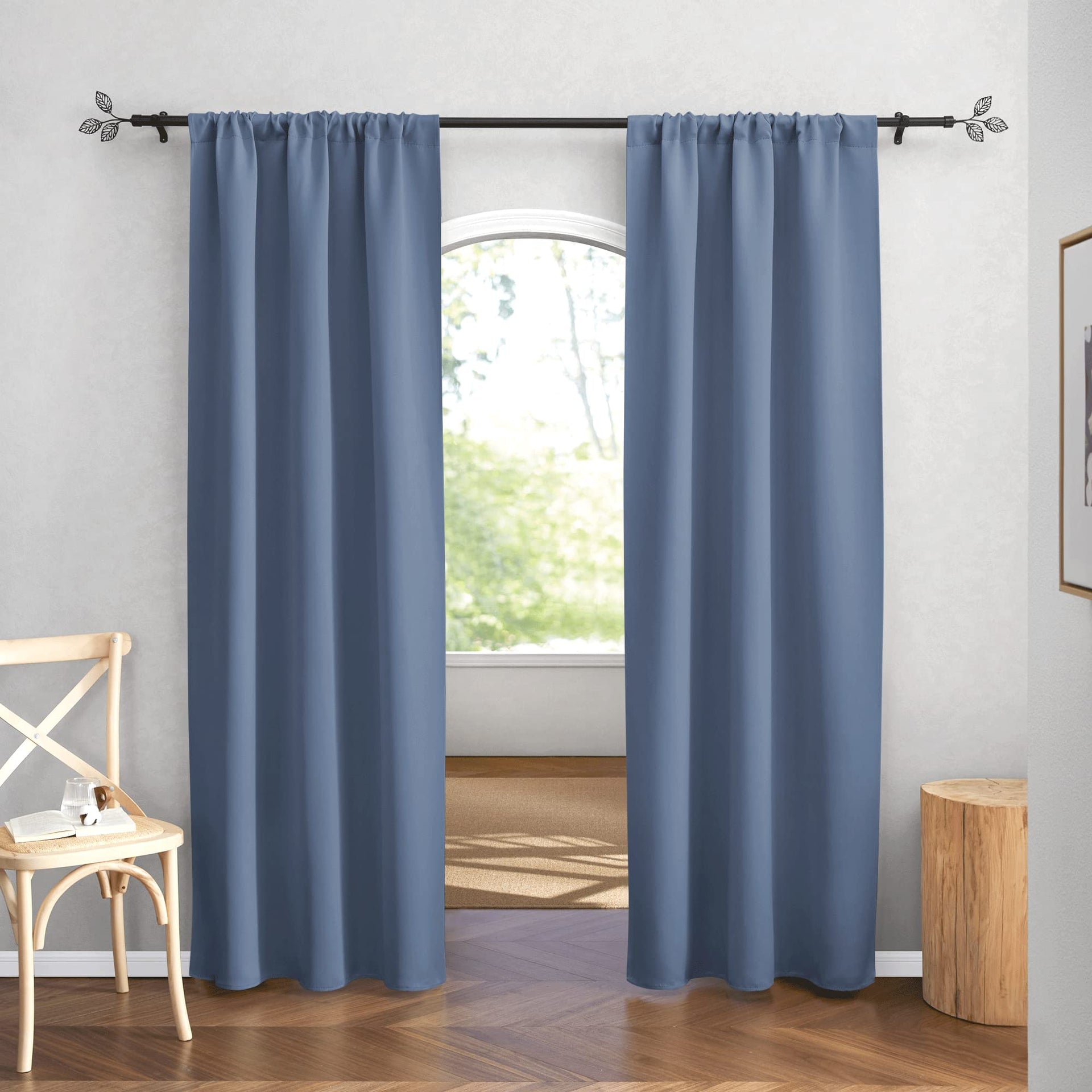 Blackout Curtains for Bedroom Living Dining Room 84 inches Long (2 Count)