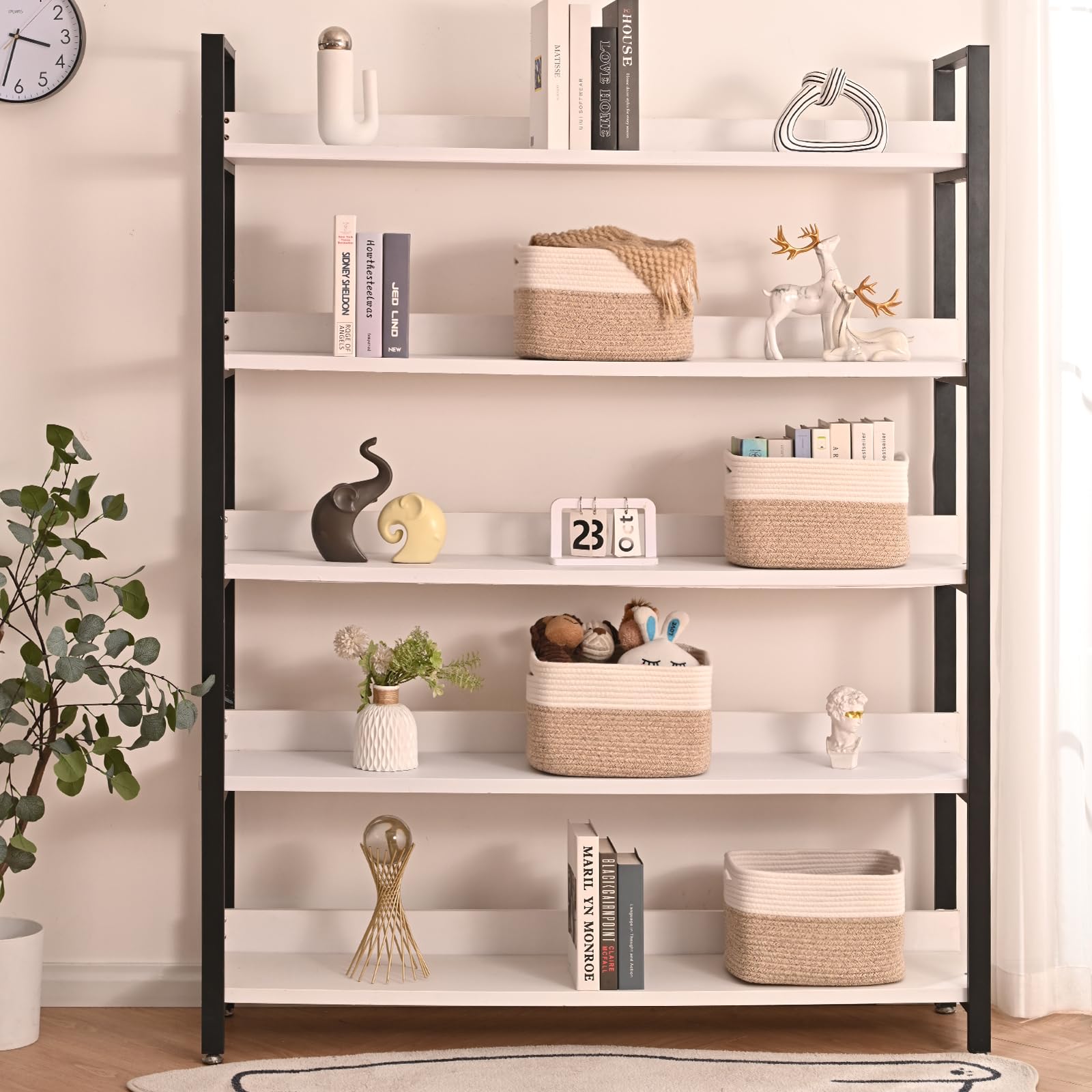 Storage Baskets for Shelves (4 Count)