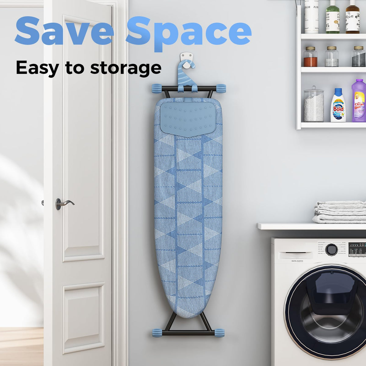 Ironing Board with Silicon Iron Mat