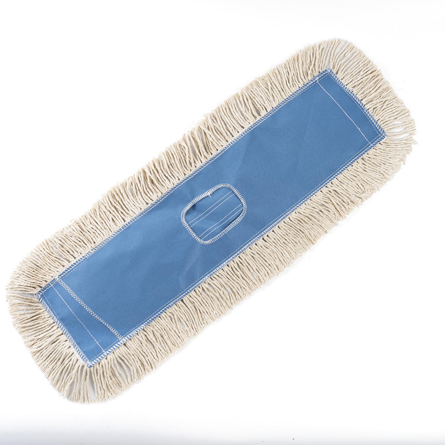 Matthew Cleaning 24'' Industrial Strength Cotton Dust Mop Refill Washable Replacement Heads for Residential & Commercial Use Fit Standard Dust Mop Frames - ModHome Supplies