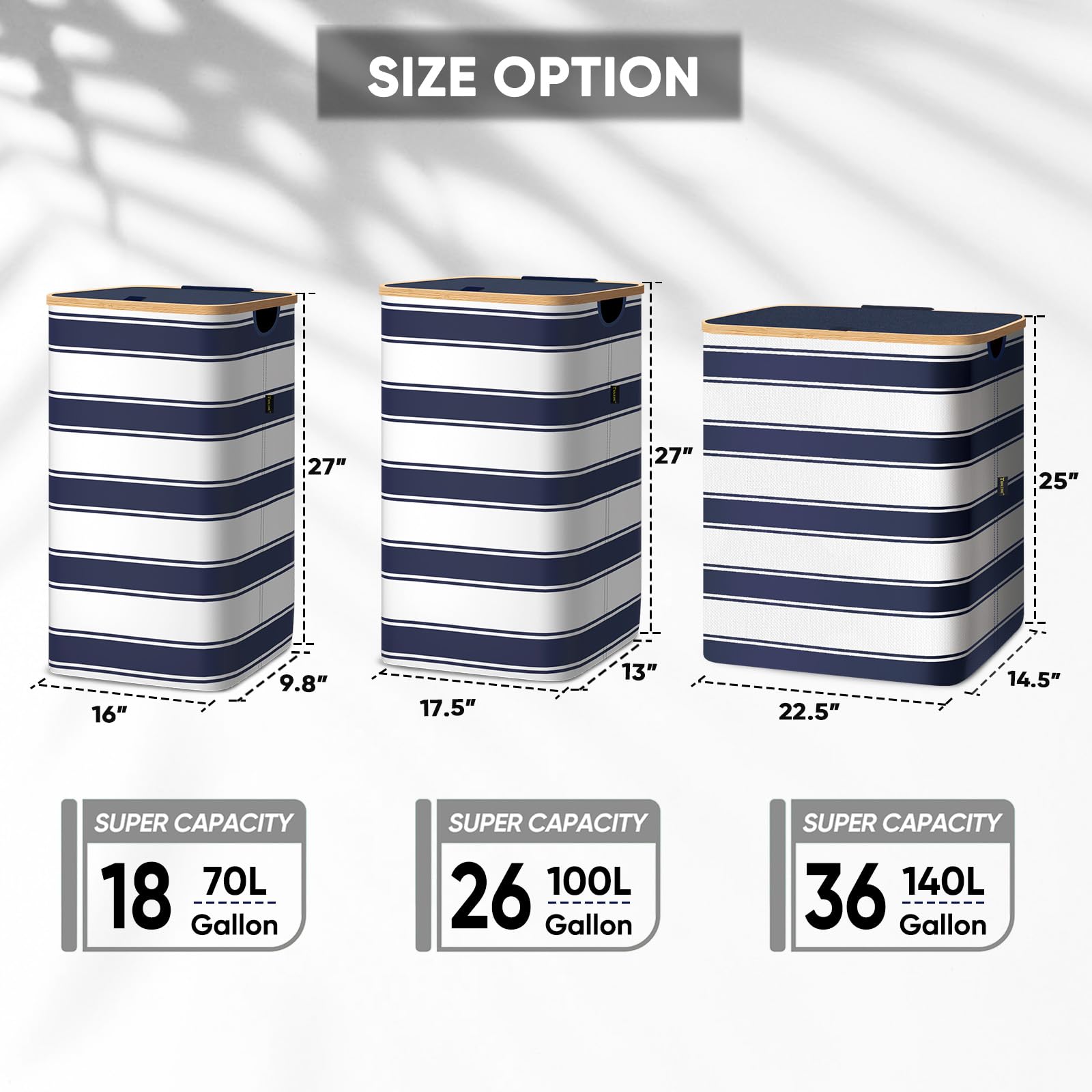 Laundry Hamper with Lid