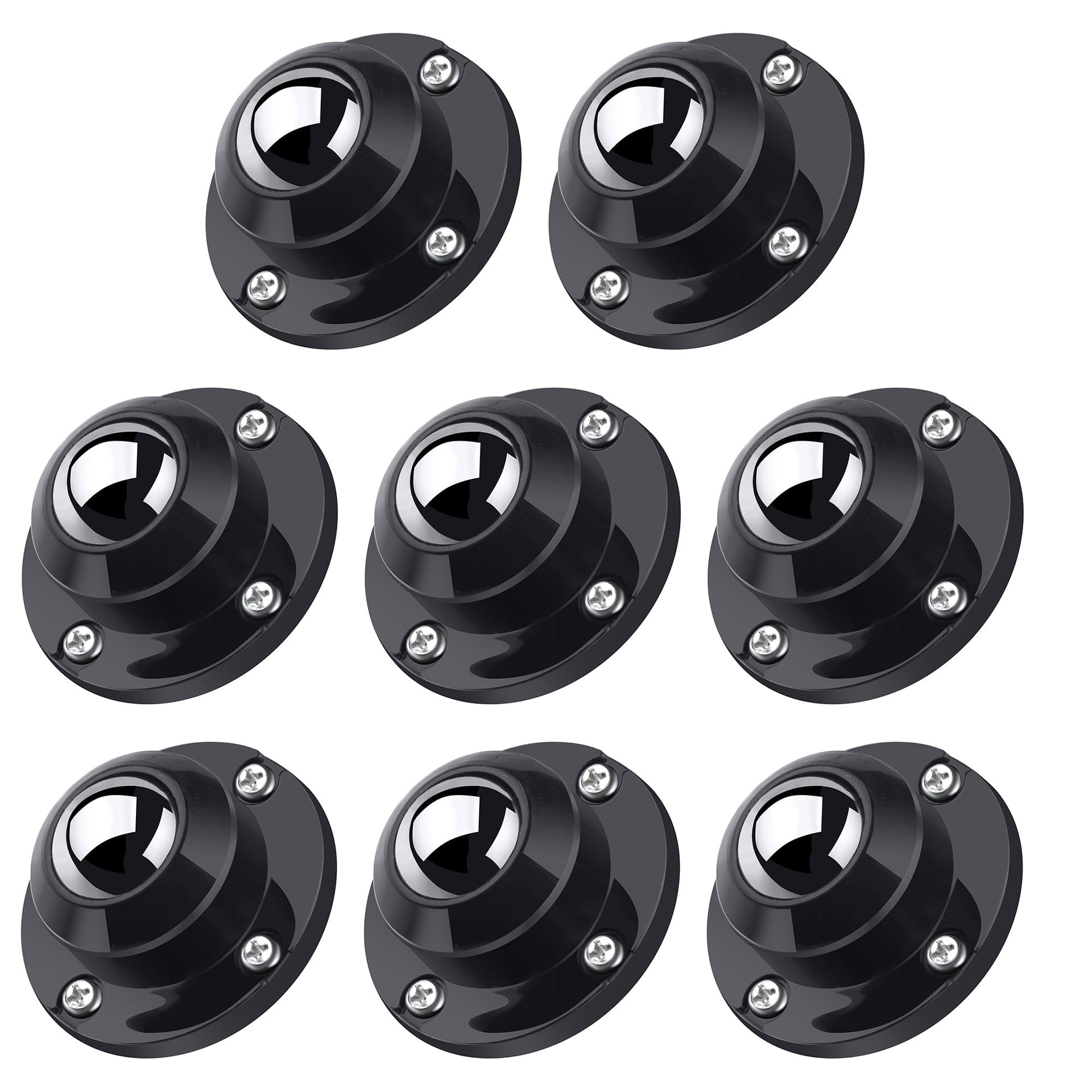 8 Pack Anti Rust Wheels for Furniture (8 Count)