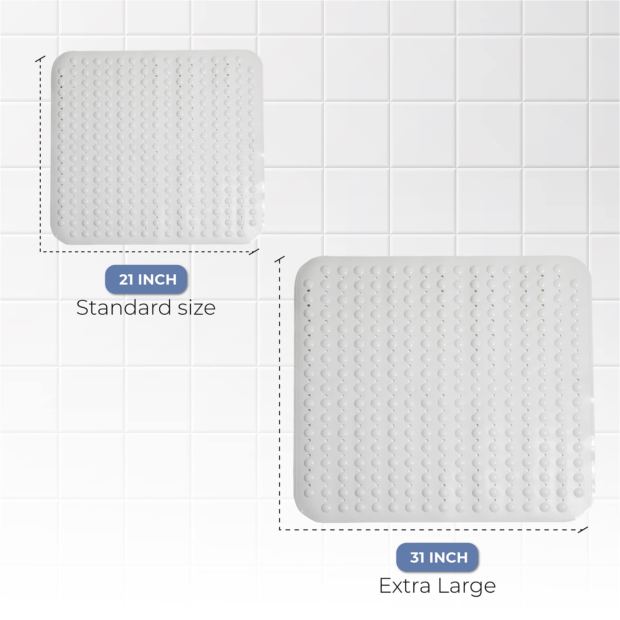 Extra Large Square Non Slip Shower Mat