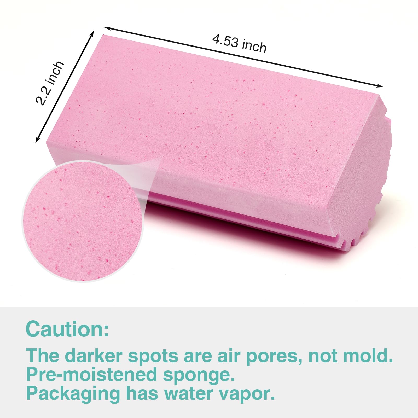 4 Pack Damp Dusting Sponge Duster (4 Count)
