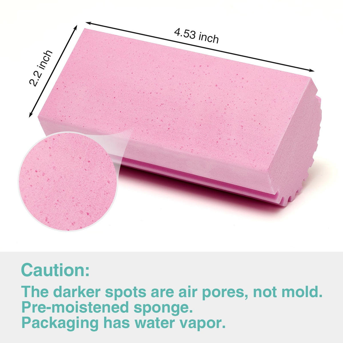 4 Pack Damp Dusting Sponge Duster (4 Count)