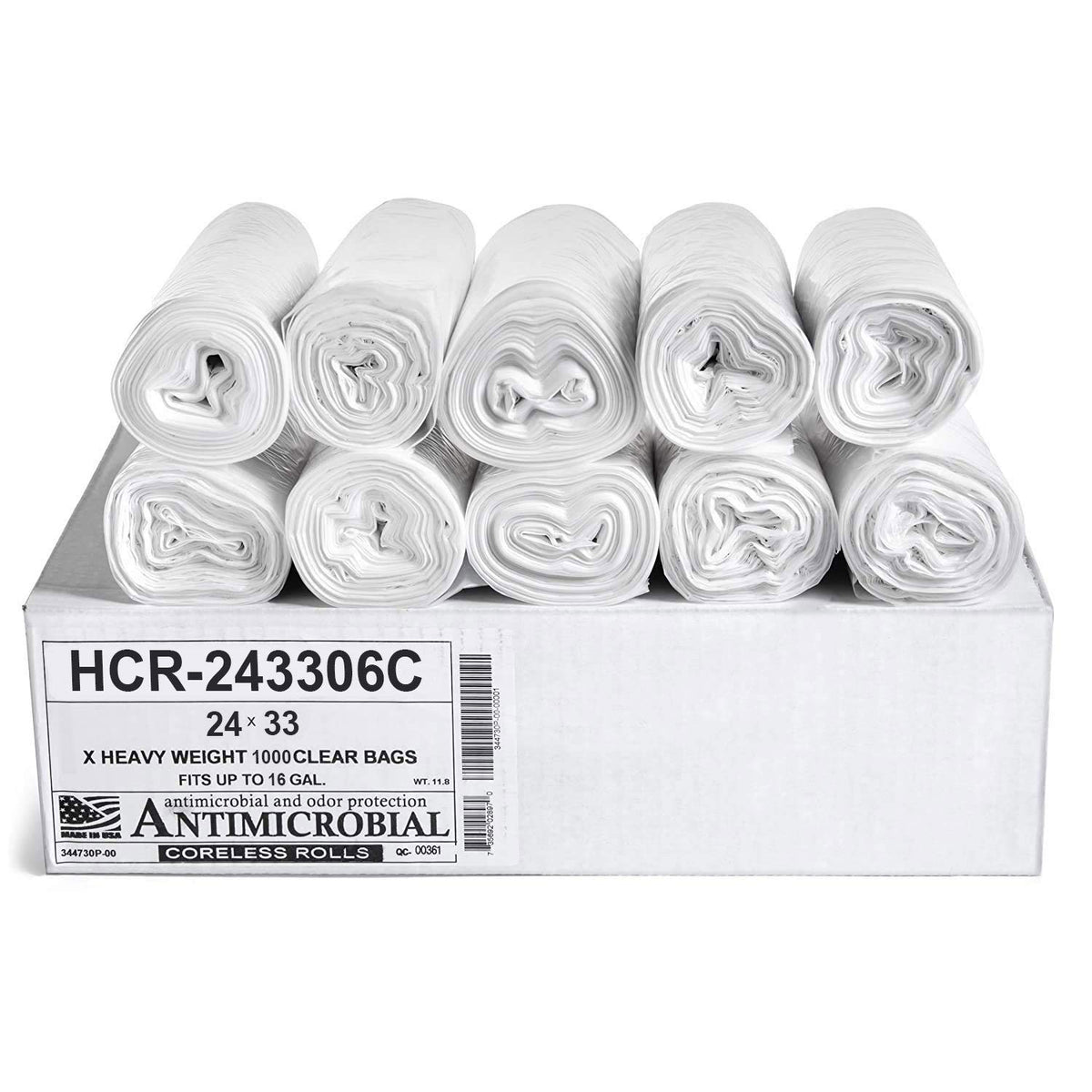 High Density Trash Bags (1000 Count)
