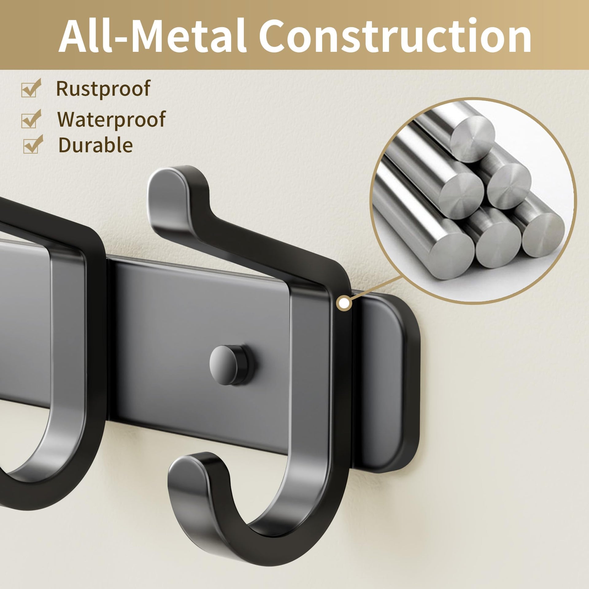 Coat Rack Wall Mounted Heavy