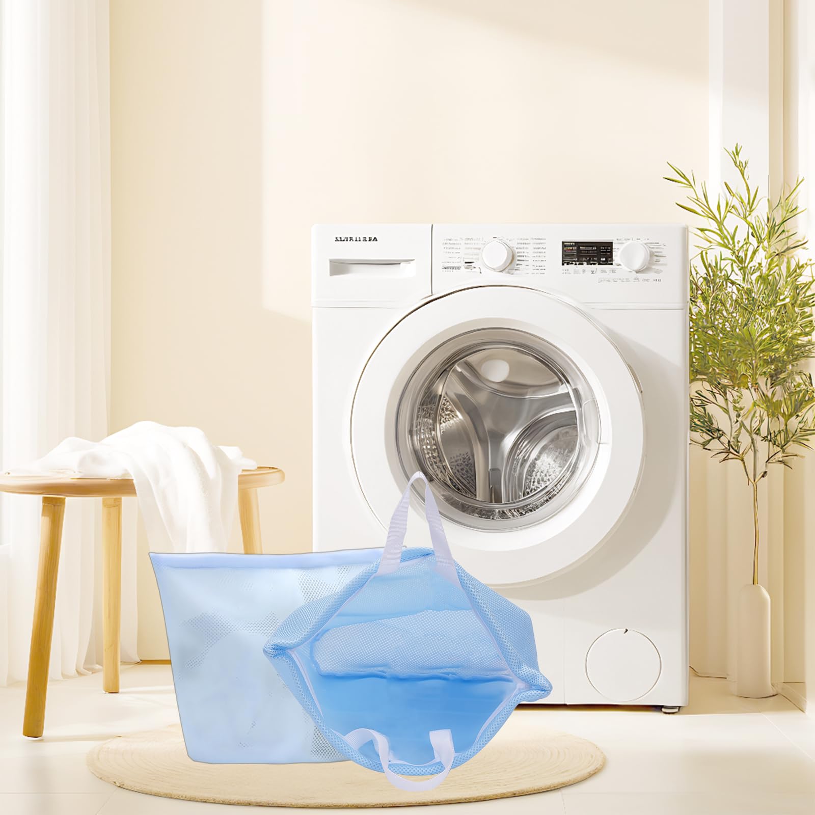 laundry bag with handles mesh laundry bags washing machine laundry totes travel storage and sorting bag for Clothes laundry bag for delicates