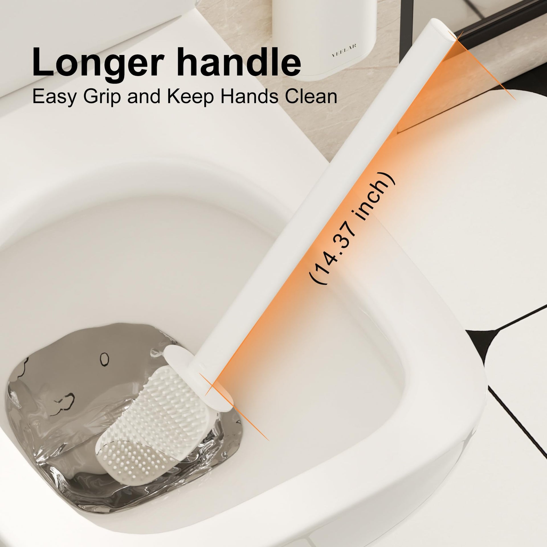 Toilet Brush and Holder Set