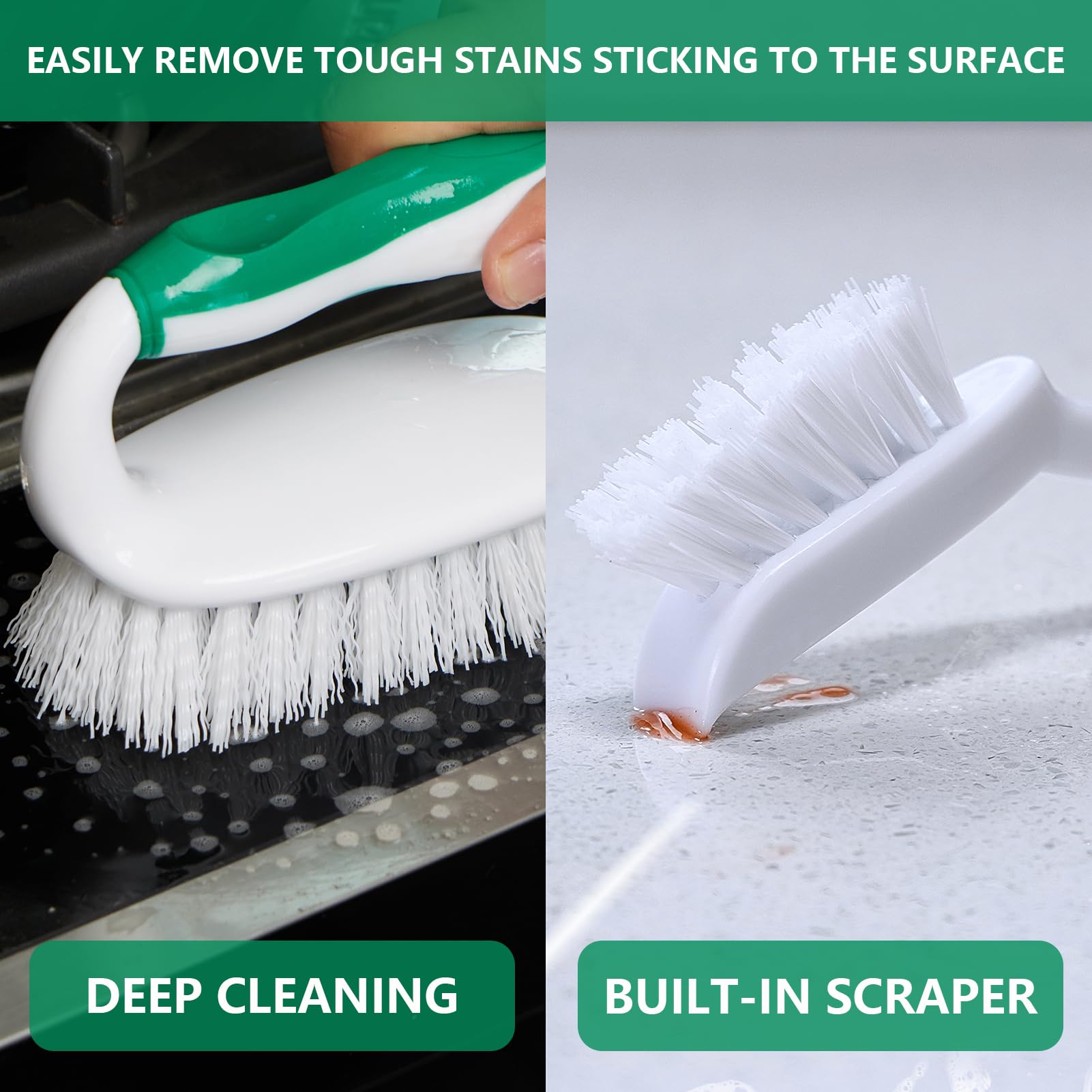 Scrub Brush Set (4 Count)
