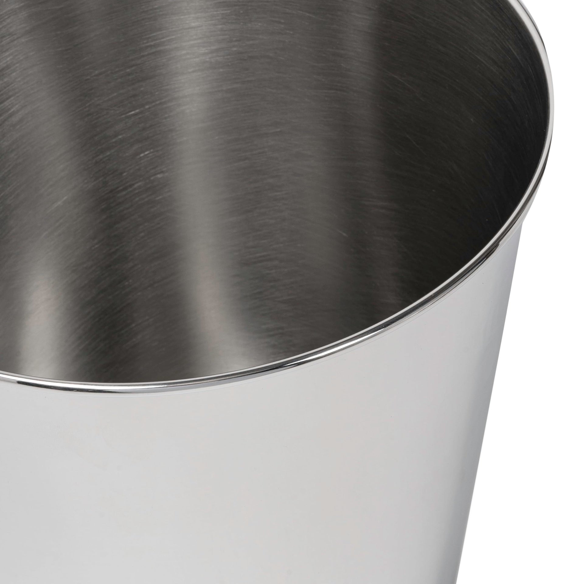 Nolan 2 Gal Smooth Steel Wastebasket