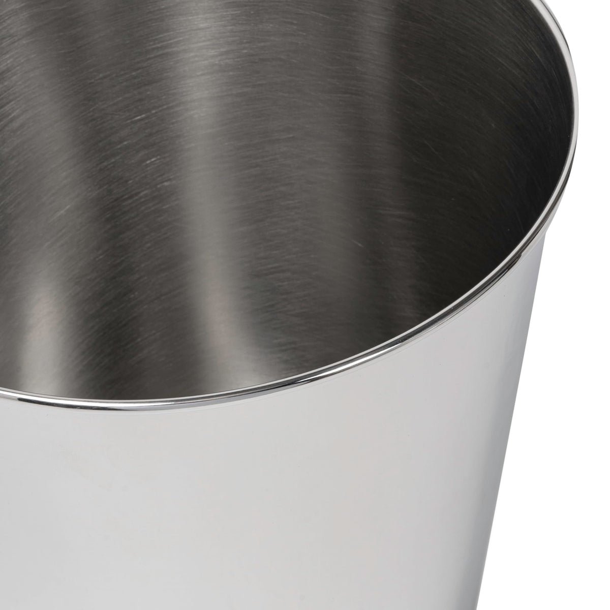 Nolan 2 Gal Smooth Steel Wastebasket (2 Count)