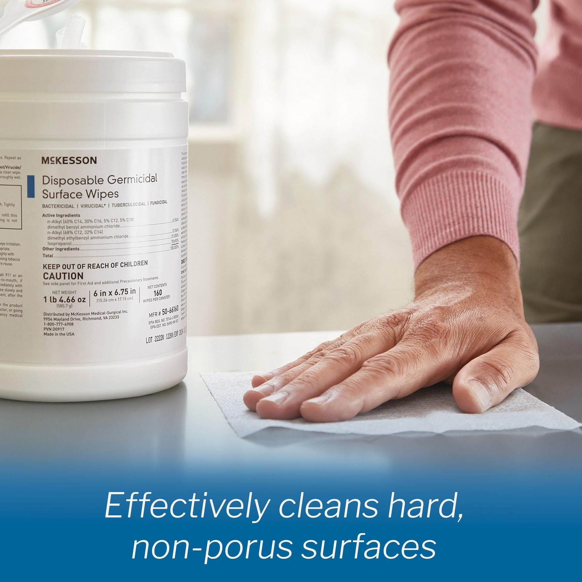 Germicidal Wipes (1920 Count)